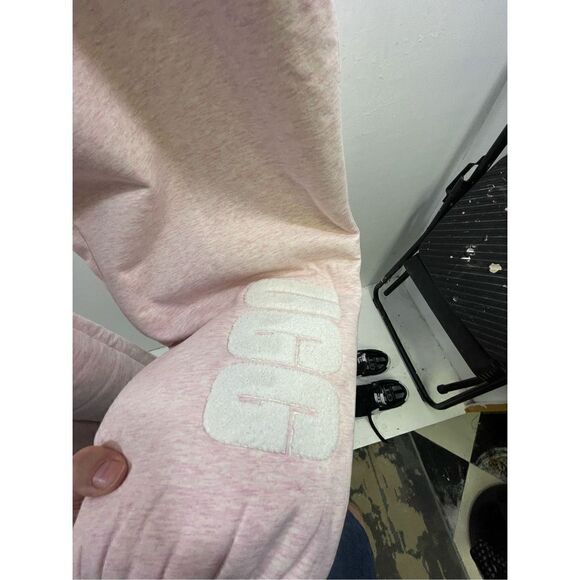 UGG NWT Daylin Bonded Fleece Pant Logo Pink Size L - Picture 5 of 13
